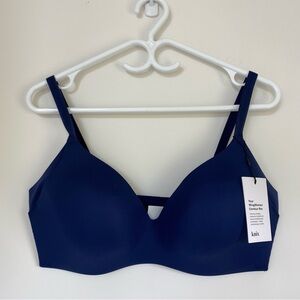 Knix Wingwoman Contour Bra Size 5 Midnight